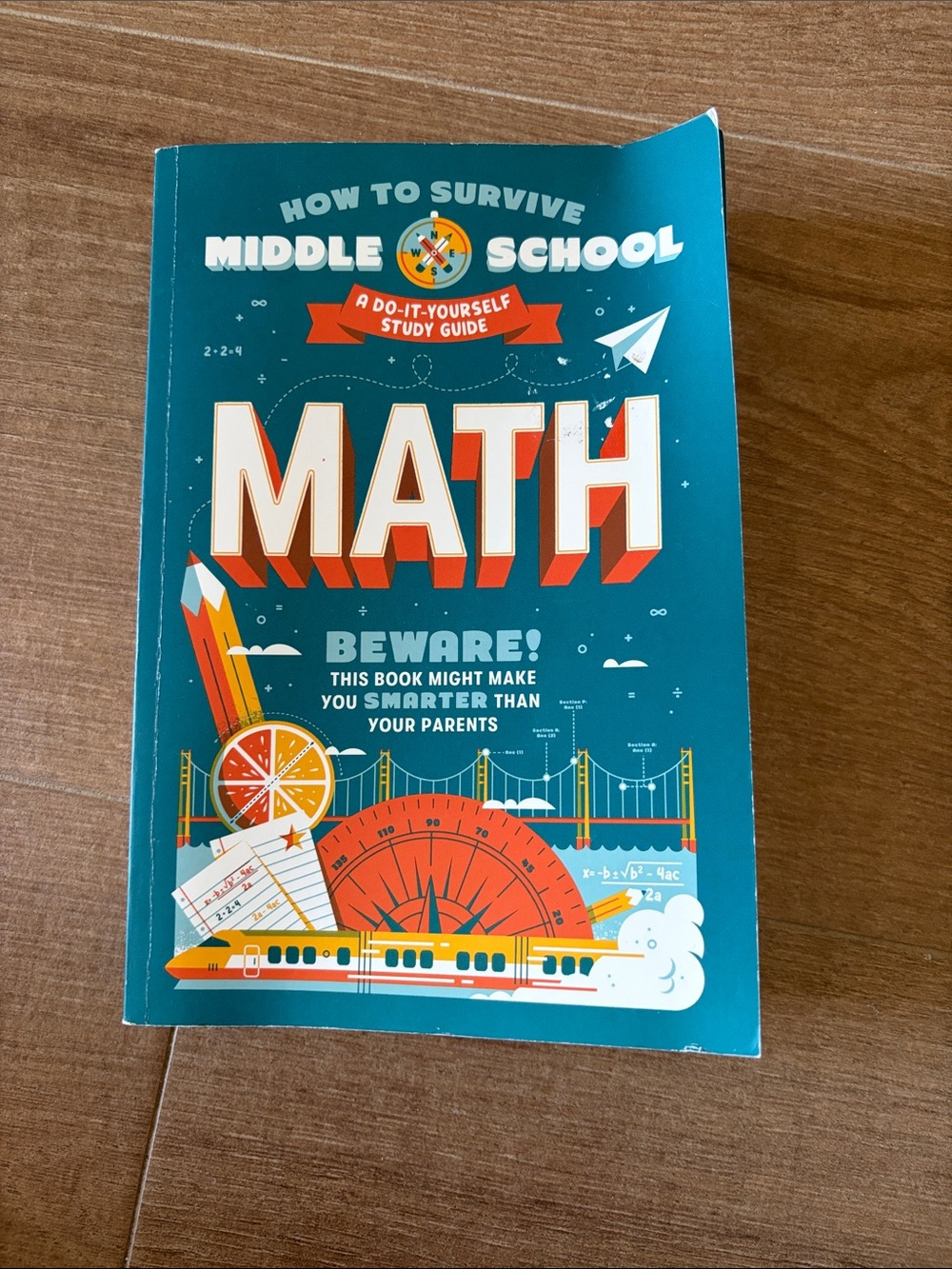 How to Survive Middle School: Math — Teal Study Guide